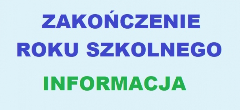 UROCZYSTOŚĆ ZAKOŃCZENIA ROKU SZKOLNEGO 2022/2023