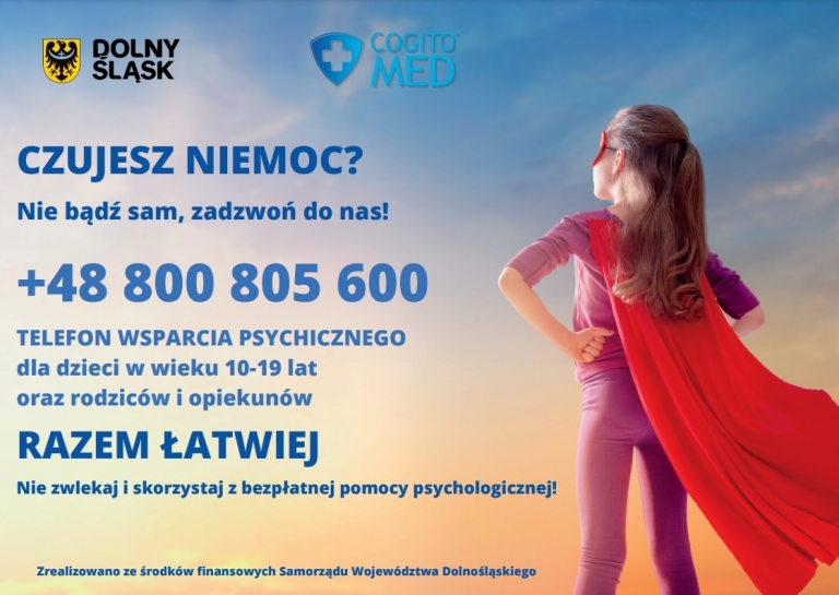 BEZPŁATNA POMOC PSYCHOLOGICZNA