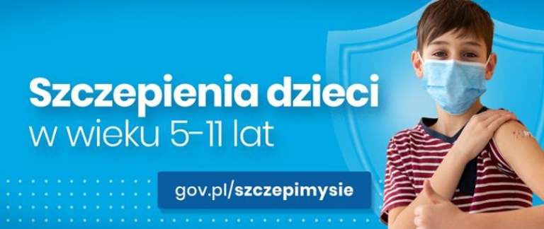 Szczepienie dzieci w wieku 5-11 lat